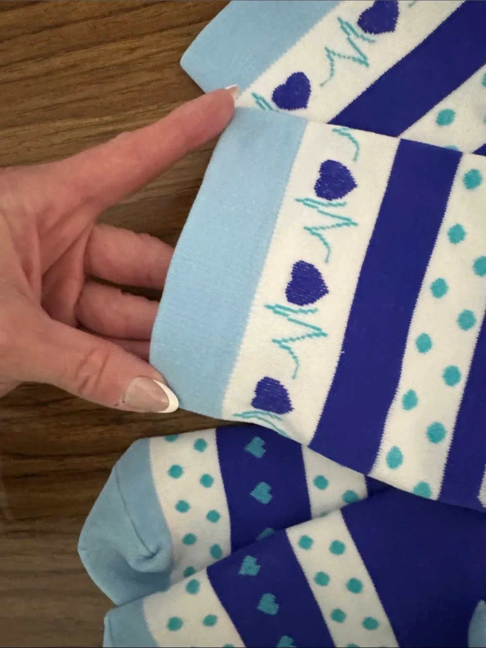 Nurse Wide Calf Scrub Life Socks New Plus Size 8-11